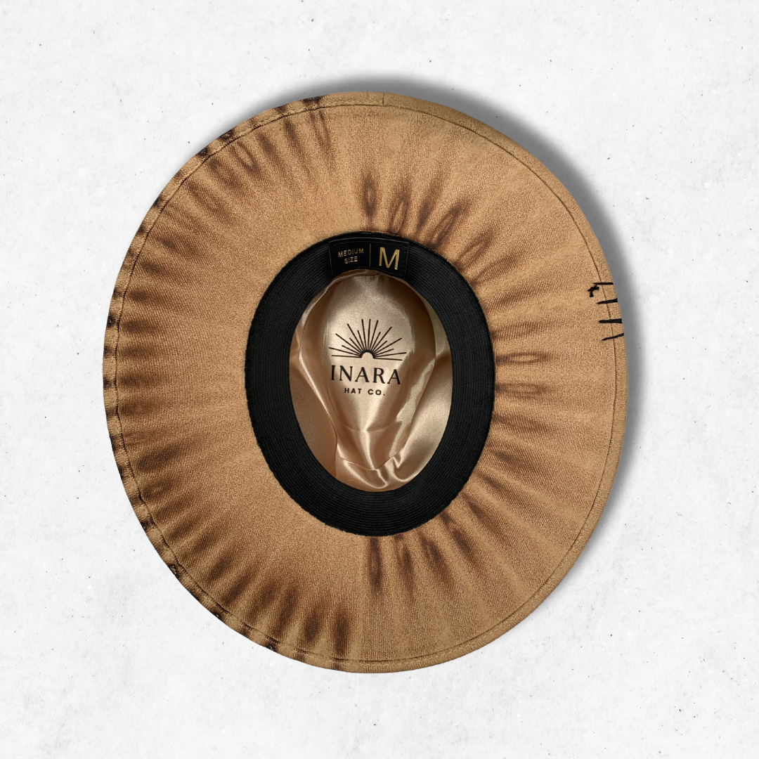 Camel/Transmutation Fedora Hat/Fedora Hat/Bottom Side