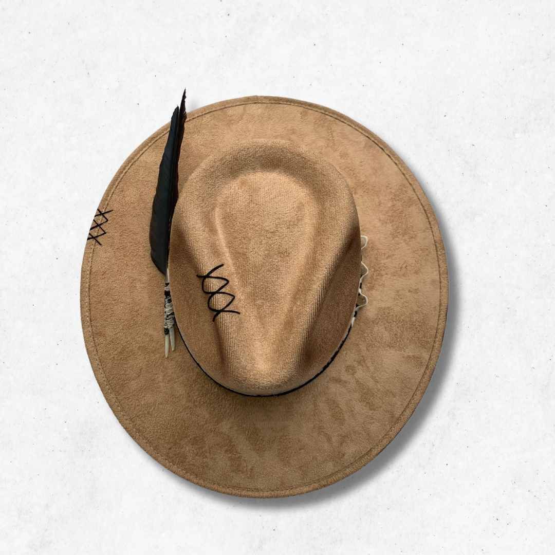 Camel/Transmutation Fedora Hat/Fedora Hat/Top Side