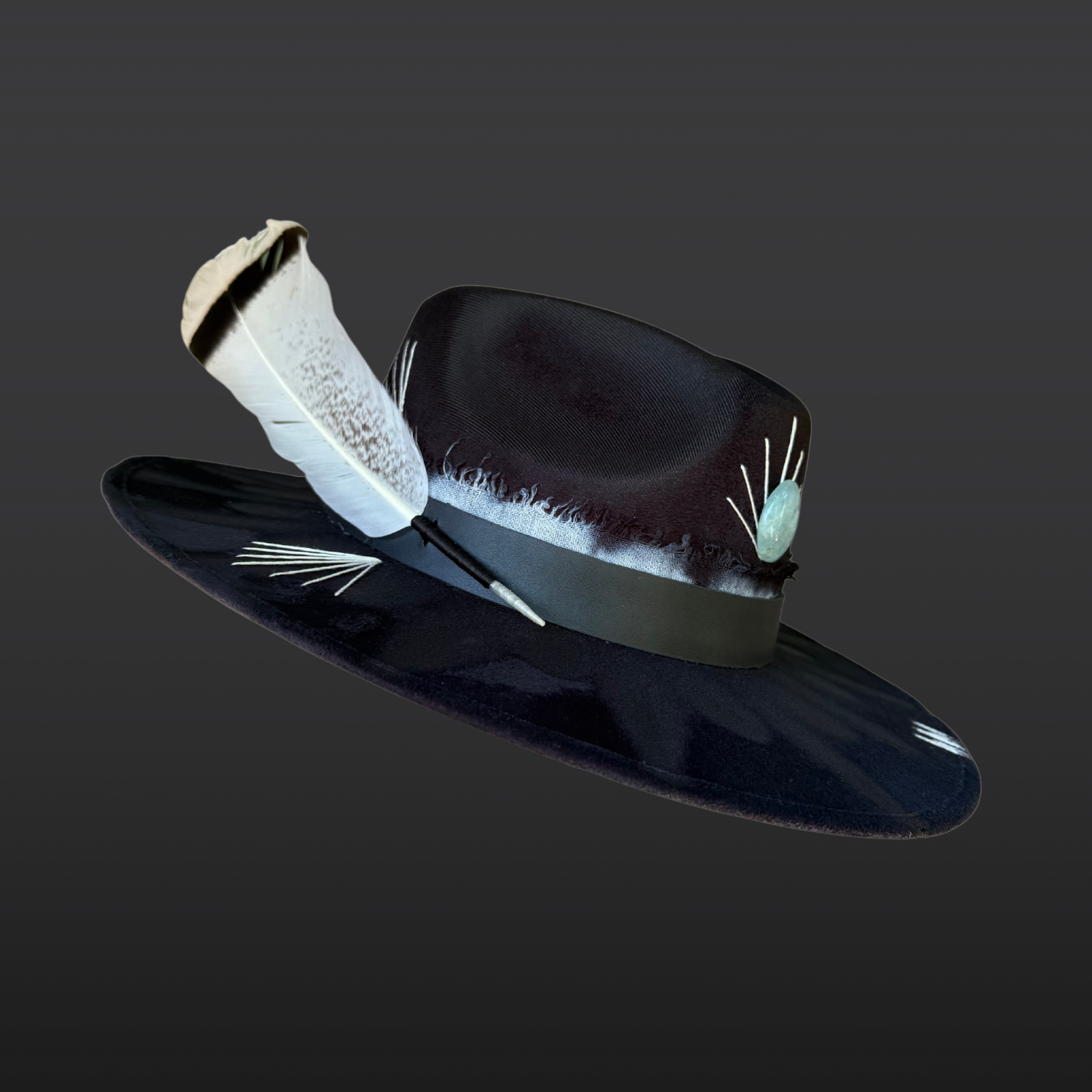 Ocean Within Fedora Hat