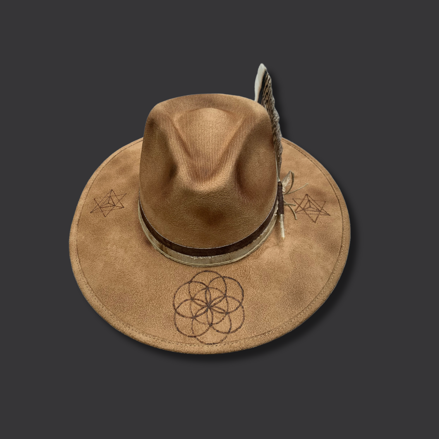 Seed of Life Fedora Hat