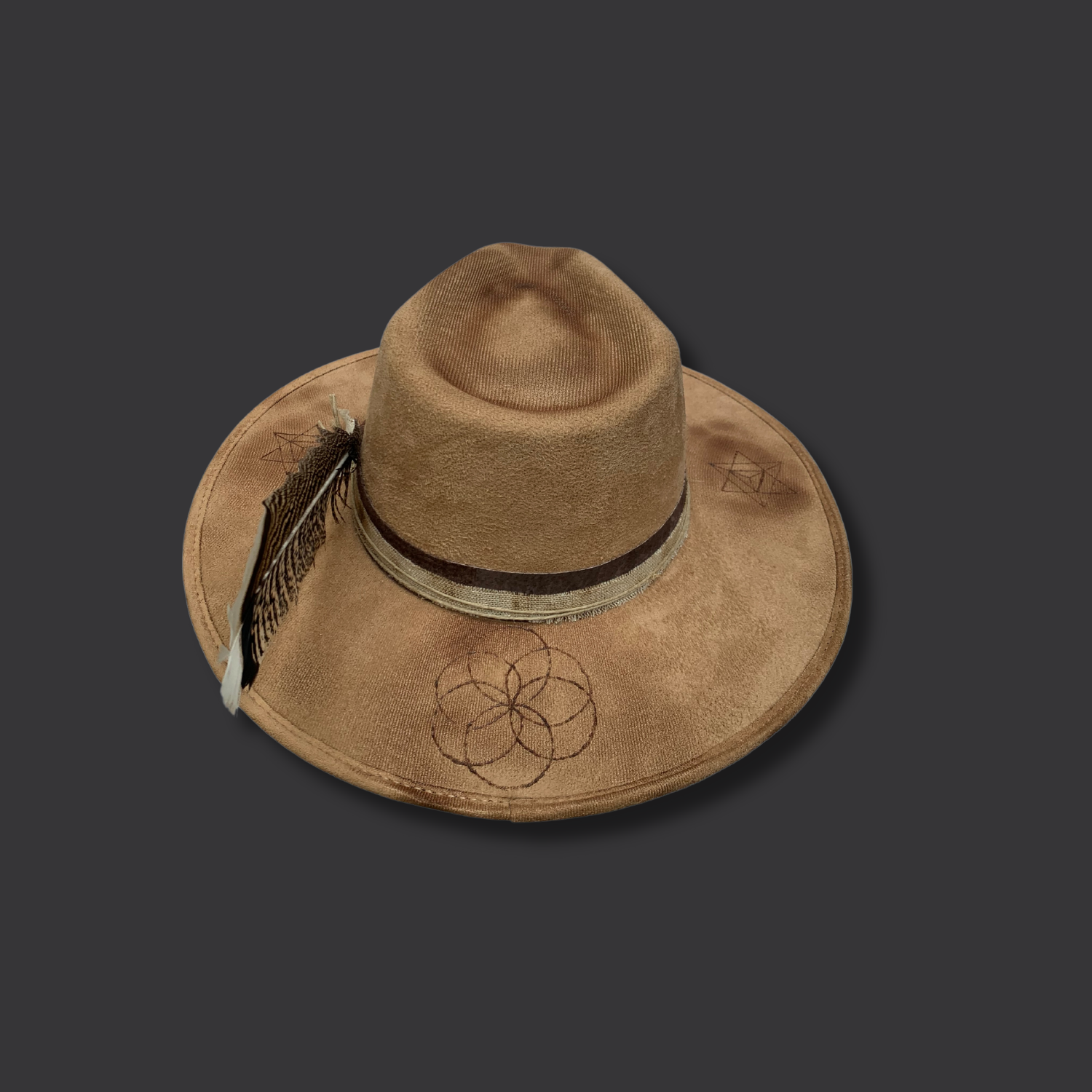 Seed of Life Fedora Hat