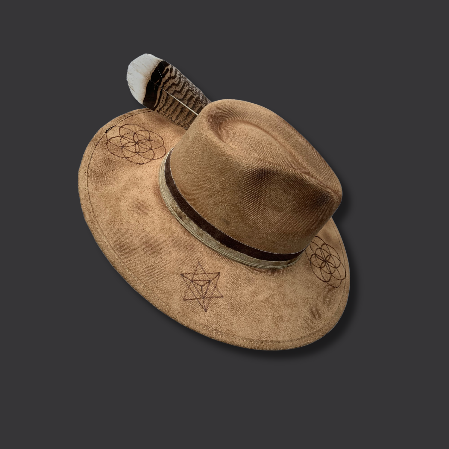 Seed of Life Fedora Hat