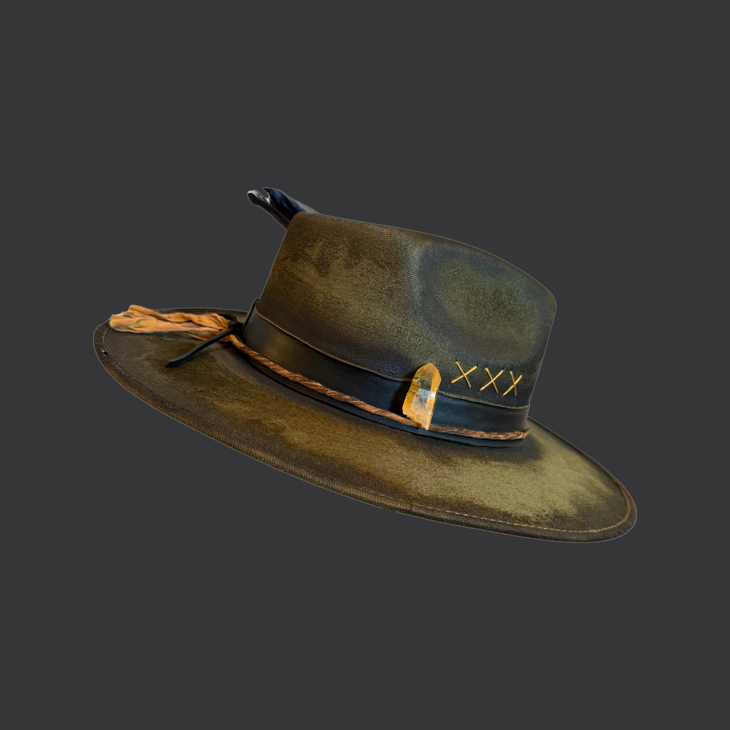 Phoenix Ash Fedora Hat
