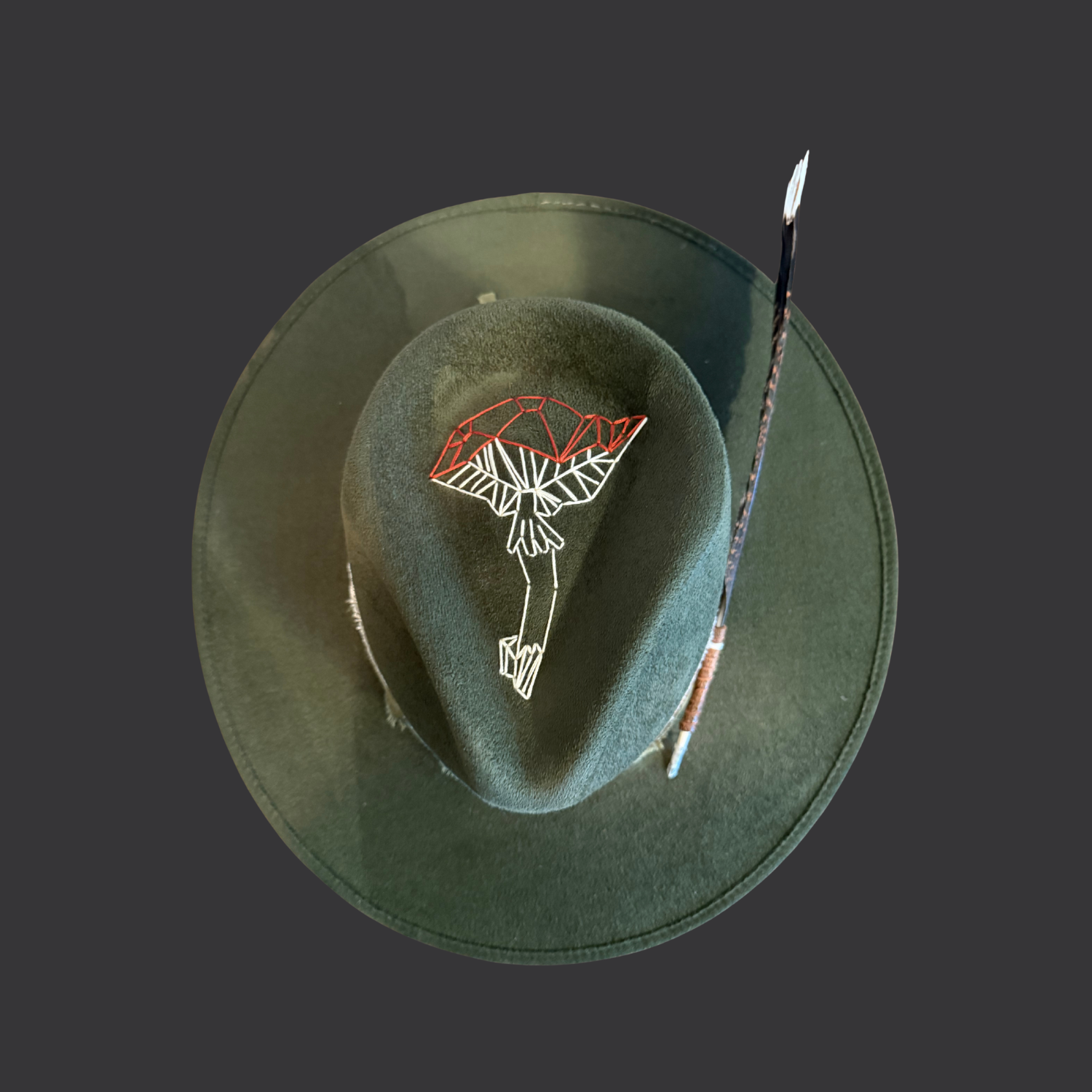 Mycelia Fedora Hat