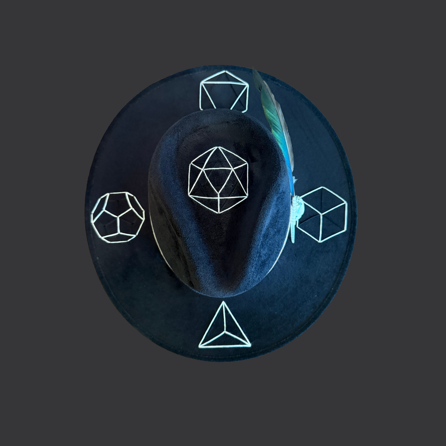 Platonic Solids Fedora Hat