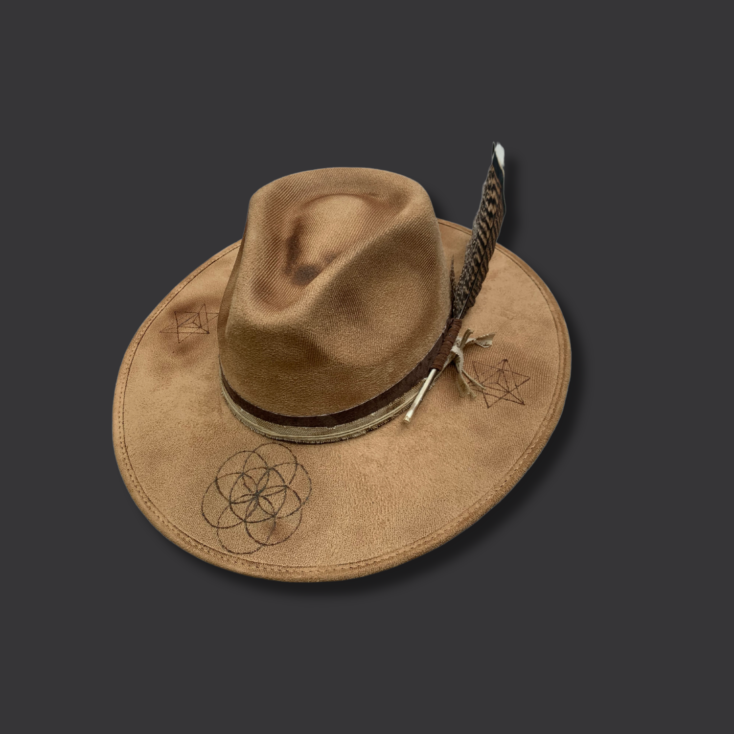 Seed of Life Fedora Hat