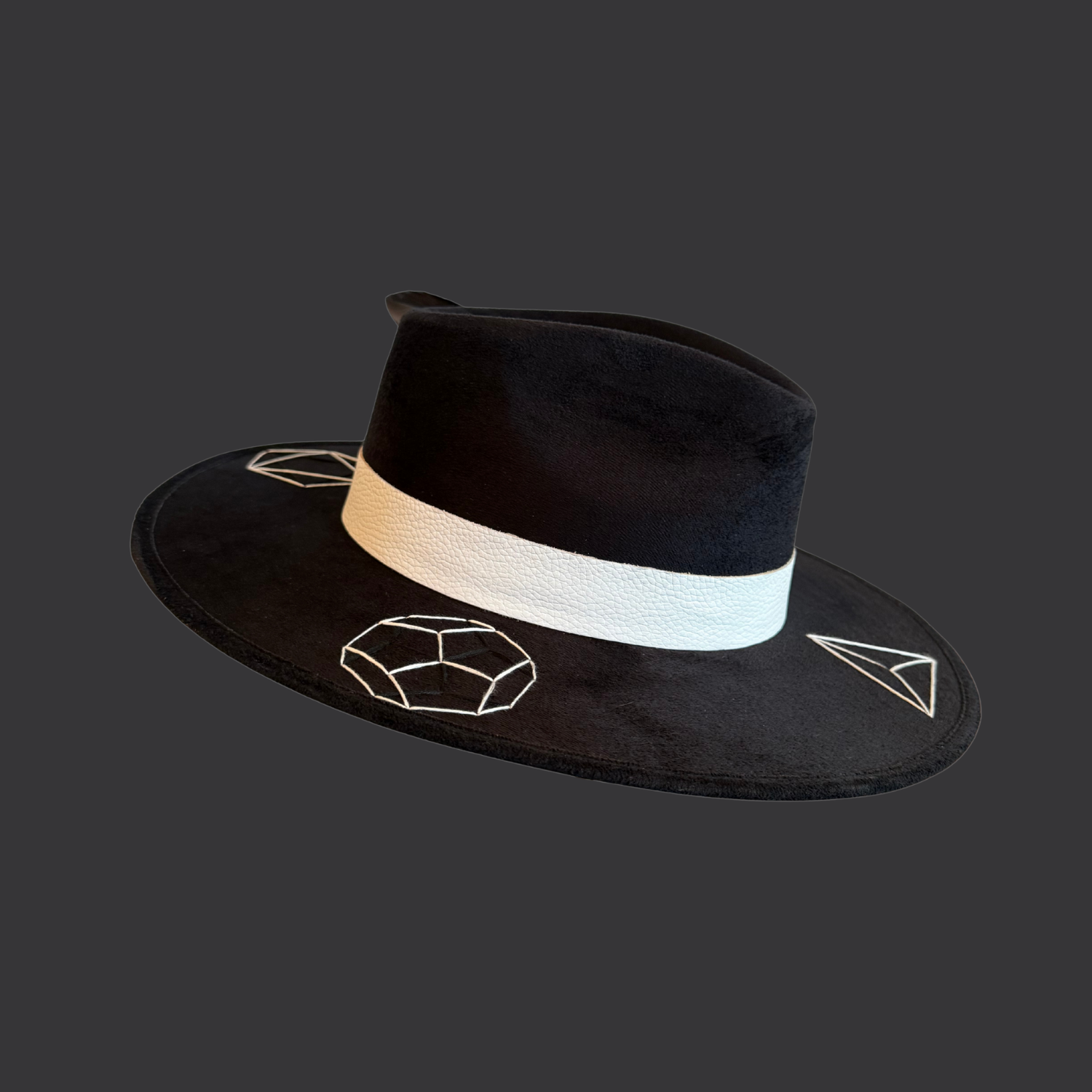 Sombrero Fedora de sólidos platónicos
