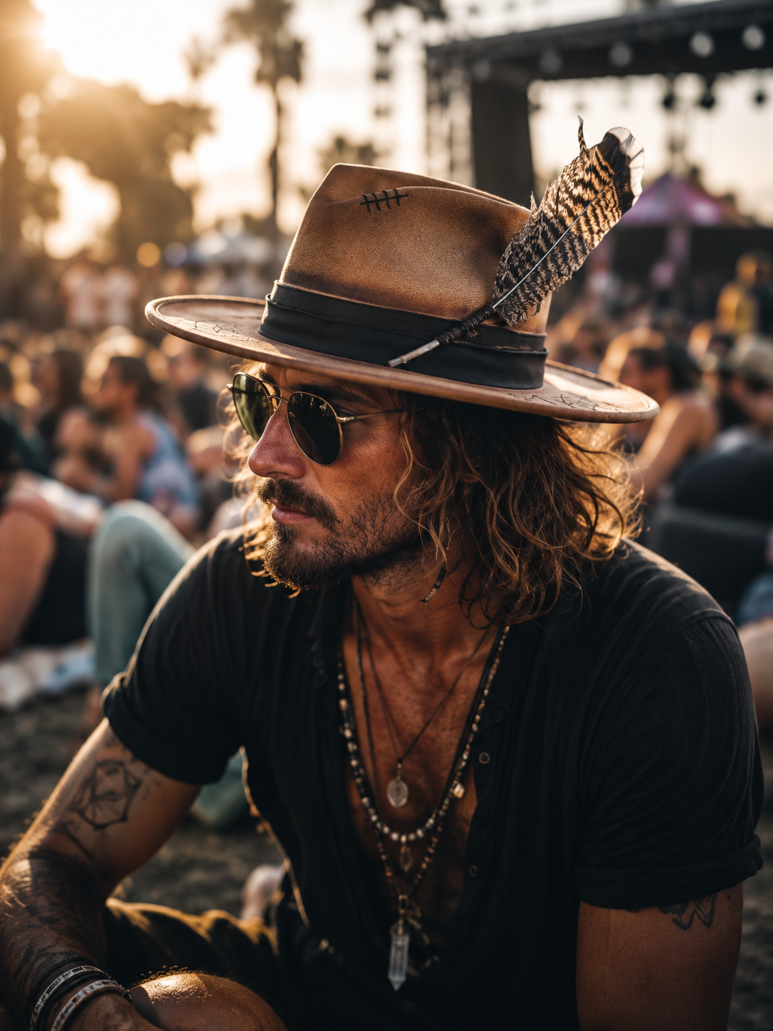 Fire Keeper Fedora Hat