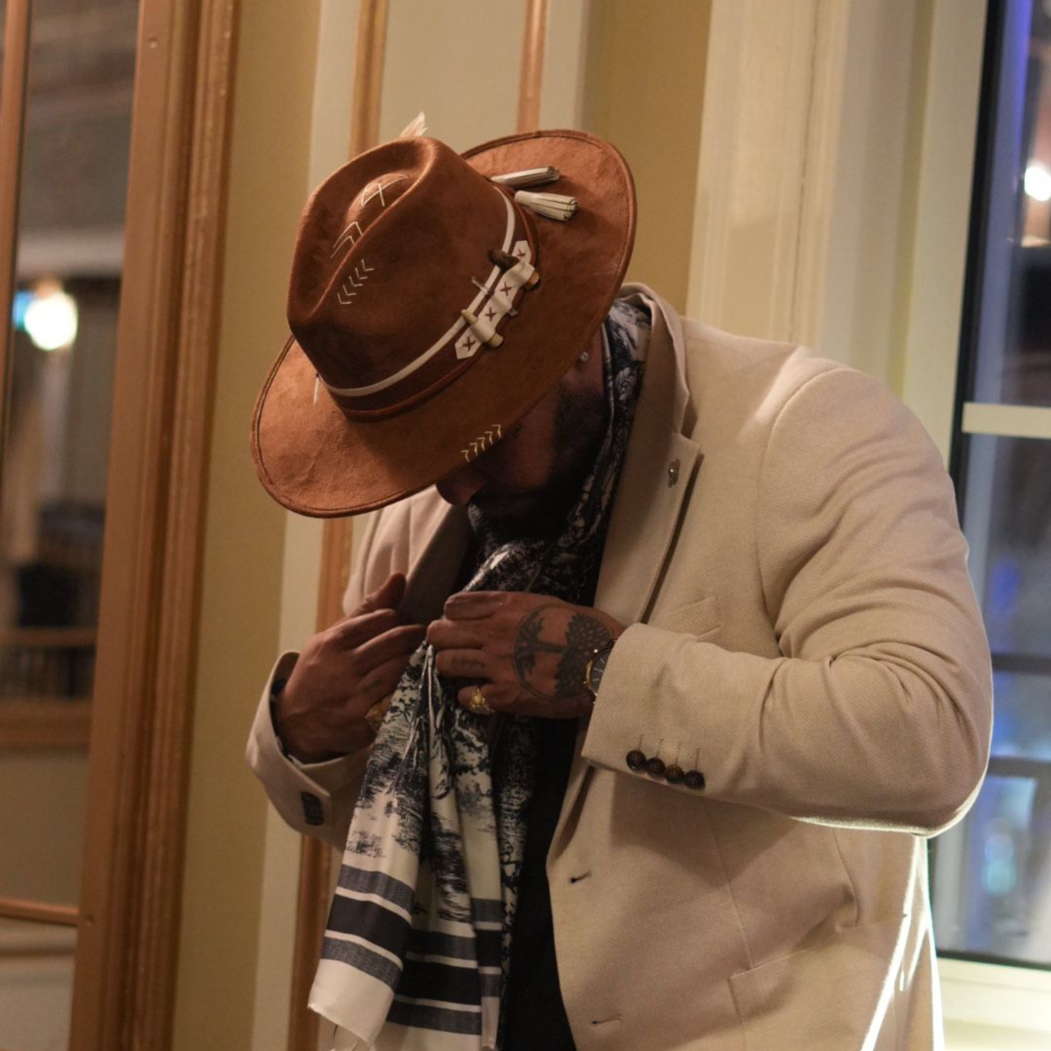 Teraflame Fedora Hat